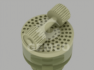 飼料顆粒(lì)機壓輥結構圖