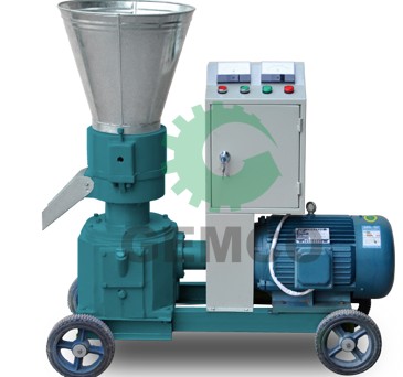 玉米秸稈飼料顆粒機亮相（xiàng）