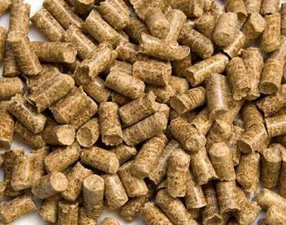 使用17c一起官网牌平模（mó）飼料顆粒機製粒效果成品圖片