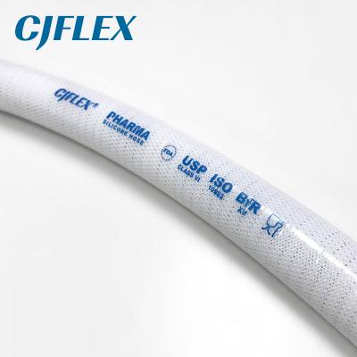 CJFLEX SQ 鋼絲網布增強矽（guī）膠軟管