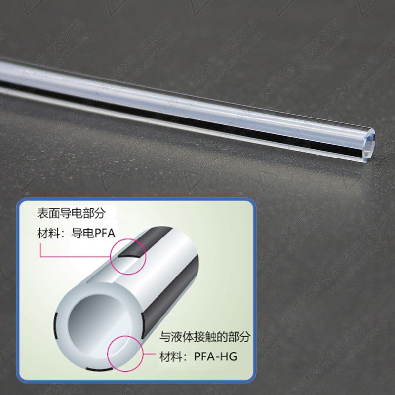 倪佳斯/NICHIAS NAFLON PFA-NE 防靜（jìng）電PFA管